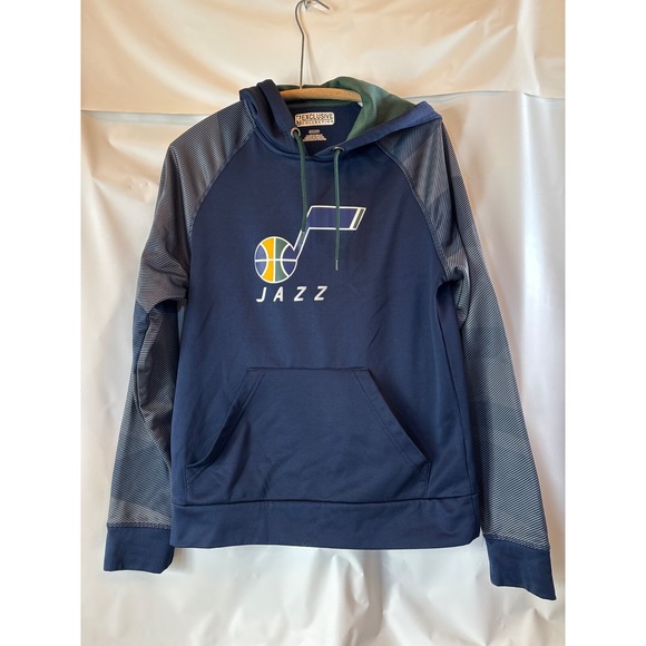 Utah Jazz‎ Majestic Logo Graphic Hoodie, Size S - Picture 1 of 7